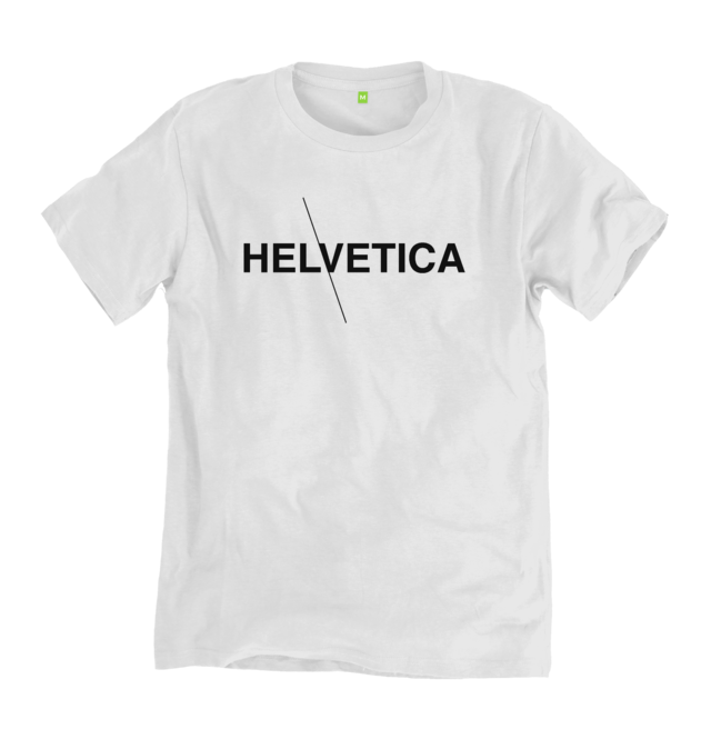 Helvetica White