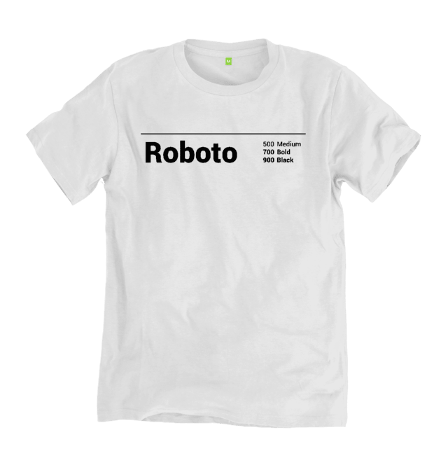 Roboto White